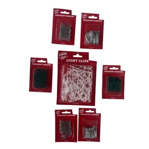 Holiday Style Lot of Ornament‎ Hangers Light Clips Christmas Tree Holiday New